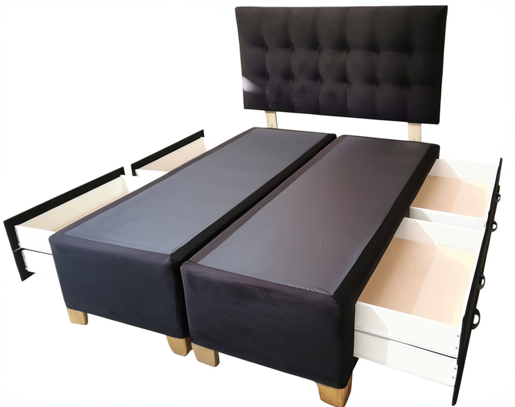 Cama con 1 cajon